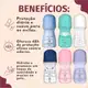 Kit Giovanna Baby 12 Desodorantes Roll-On: Blue, Candy, Blanc Vanilla, Blueberry, Classic e Lilac (2)