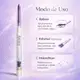 Lápis Holográfico Para Olhos Luisance Aurora Com Apontador Purpura Ref. L17005 (5)
