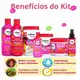 Kit Salon Line Definição Cachos Ostentação Completo Com 7 + Mimos (4)