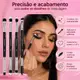 Kit Pincéis Macrilan Ultra Essencial: Corretivo e Precisão, Sombra e Esfumar, Esfumar e Chanfrado com Escova (2)