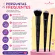 Kit Pincéis Macrilan Trend: Base, Corretivo e Pó (7)