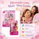 Kit Impala Disney Princesas: Kit De Maquiagem Infantil, Kit Brilho Labial e Esmalte Infantil 6ml (2)