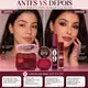 Kit Jasmyne Safra 09: Paleta De Sombras + Blush Mousse Rosado, Máscara De Cílios E Hidra Gloss Frambroesa (3)