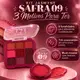 Kit Jasmyne Safra 09: Paleta De Sombras E Blush Vermelho Tinto (4)