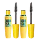 Kit Maybelline The Colossal Volum'Express Waterproof Double - Máscaras para Cílios 2x9,2ml