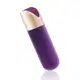 Bullet Recarregável com Toque Aveludado e 10 Velocidades Roxo