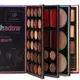 Kit Paleta 55 Cores Sombras Gloss Contorno Corretivo e Iluminador ElaShopp Preto (2)