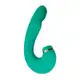 Vibrador de Ponto G e Clitóris Air Pulse 2 com Dedilhar Tapping no Meio - Verde (1)