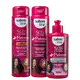 Kit Salon Line S.O.S Cachos Poderosos Cacheados &amp; Crespos (3 Produtos) (1)