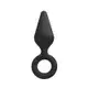 Sexy Import Silicone com Alça Preto - Plug Anal (2)