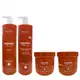 Kit Arvensis Professional Cachos Naturais - Shampoo 1L + Ativador De Cachos 1L + Máscara 500g + Geleia 500g (1)