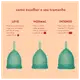 Korui Bela Gil Arco-íris Normal - Coletor Menstrual (3)