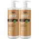 Kit 2 Condicionador Crespo Power Apice Apse Hidratação Cabelo Profissional Limpeza Suave Vegano 1L	