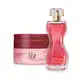 Combo Desodorante Colônia Glamour Myriad 75ml + Creme Hidratante Desodorante Corporal Liz 250g