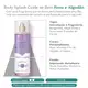 Body Splash Desodorante Colônia Cuide-se Bem Rosa e Algodão 200ml (3)