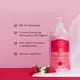 Loção Hidratante Desodorante Corporal Cuide-se Bem Morango e Leite 400ml (2)