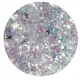 Glitter Flocado Floco de Neve Brilhante