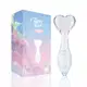 Plug Anal de Vidro Escalonado com Base de Coração Cupid Love 13cm x 3,5cm Mizzee (3)