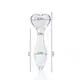 Plug Anal de Vidro Escalonado com Base de Coração Cupid Love 13cm x 3,5cm Mizzee (5)