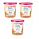 Depil Bella Cera Hidrossolúvel Kit 3 Unidades Natural 1,3kg