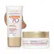 Combo Facial: Protetor Solar Facial Fps 70 Cor 3 40g + Creme Hidratante Facial Uniformizador 50g (1)
