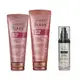 Combo Siàge: Shampoo Nutri Rosé 250ml + Condicionador Nutri Rosé 200ml + Óleo Nutritivo Siàge Nutri Diamond 60ml