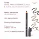 Lápis para Sobrancelhas Marrom Médio Turbo Eudora Make 1,1g (2)