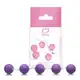 Colar Tailandês com 5 Bolas Tam P  1,5 cm