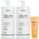 KIT SHAMPOO HIDRATANTE E CONDICIONADOR 2,5 LTS E HIDRATAÇÃO INTENSIVA 200ML (1)