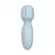 Vibrador Varinha Mágica Recarregável com 10 Modos de Vibração e Toque Aveludado Intt - Azul (4)