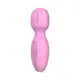 Vibrador Varinha Mágica Recarregável com 10 Modos de Vibração e Toque Aveludado Intt - Rosa (5)