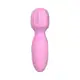 Vibrador Varinha Mágica Recarregável com 10 Modos de Vibração e Toque Aveludado Intt - Rosa (6)