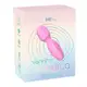 Vibrador Varinha Mágica Recarregável com 10 Modos de Vibração e Toque Aveludado Intt - Rosa (3)