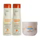 Kit Arvensis Cachinhos Naturais - Shampoo & Condicionador 300ml + Geleia Suave Fixação 300g (1)