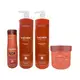 Kit Arvensis Cachos Naturais - Shampoo 1L + Condicionador 1L + Co-Wash 300ml + Máscara Capilar 2x1 500g (1)