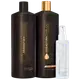 Kit Sebastian Professional Dark Oil Flow Potion 9 Lite (3 Produtos) (1)