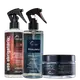 Combo Spray Miracle Summer 260ml + Máscara Líquida Frizz Zero 260ml + Máscara Capilar Specific 180g (1)