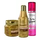 Kit Bye bye e Shampoo Máscara Banho de verniz Forever Liss (1)