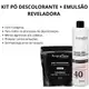 Kit Pó Descolorante + Emulsão Reveladora Acquaflora Volume 40 900ml (2)