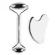 Kit Massagem Facial Boost - Gua Sha e Roller Inox Zenai (1)