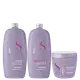 Kit Alfaparf Semi Di Lino Smooth Trio Essential (3 Produtos)
