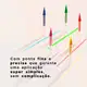 Kit Océane 4you Neon Yellow Blue Pink Green Orange - Caneta Delineadora (5 produtos) (2)