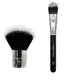 Pincel Para Pó Facial Profissional Ultra Macrilan U01 + Pincel U04 Profissional para Base Macrilan (1)