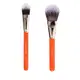 Pincel Língua De Gato P/Base Linha Beauty Tools Macrilan BT07 + Pincel BT02 para Pó, Contorno e Iluminador (1)