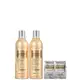 Kit Shampoo e Condicionador Extreme Repair 300ml Prohall