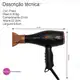Secador Taiff Digital Vulcan 2500w Profissional Original (7)