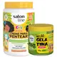 Kit Salon Line Kids 1 Creme para Pentear e 1 Gelatina Antifrizz Melão (1)