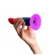 A Sós Go Play Íris - Dildo com Ventosa e Vibro Recarregável (6)