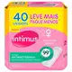 Intimus Tecnologia Antibacteriana Uso Diário - Protetor Íntimo (40 Unidades)