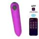 Vibrador Bullet Inteligente 10 Modos, Controle Via App e Recarregável Cor Roxo (5)
